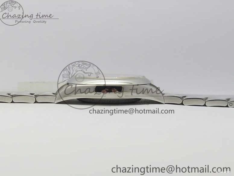 Best 39mm 114300 on A2824 UBF Bracelet Perpetual Edition SS Oyster White Dial 0204